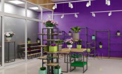Дизайн интерьера магазина цветов торговое оборудование БУКЕТ Дизайн 12