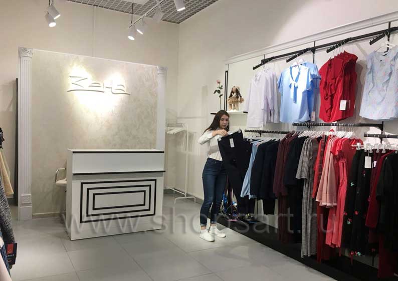 Дизайн проект магазина в Нью-Йорке — фото, цены 🏠 Дизайн интерьера магазина, бутика, островка